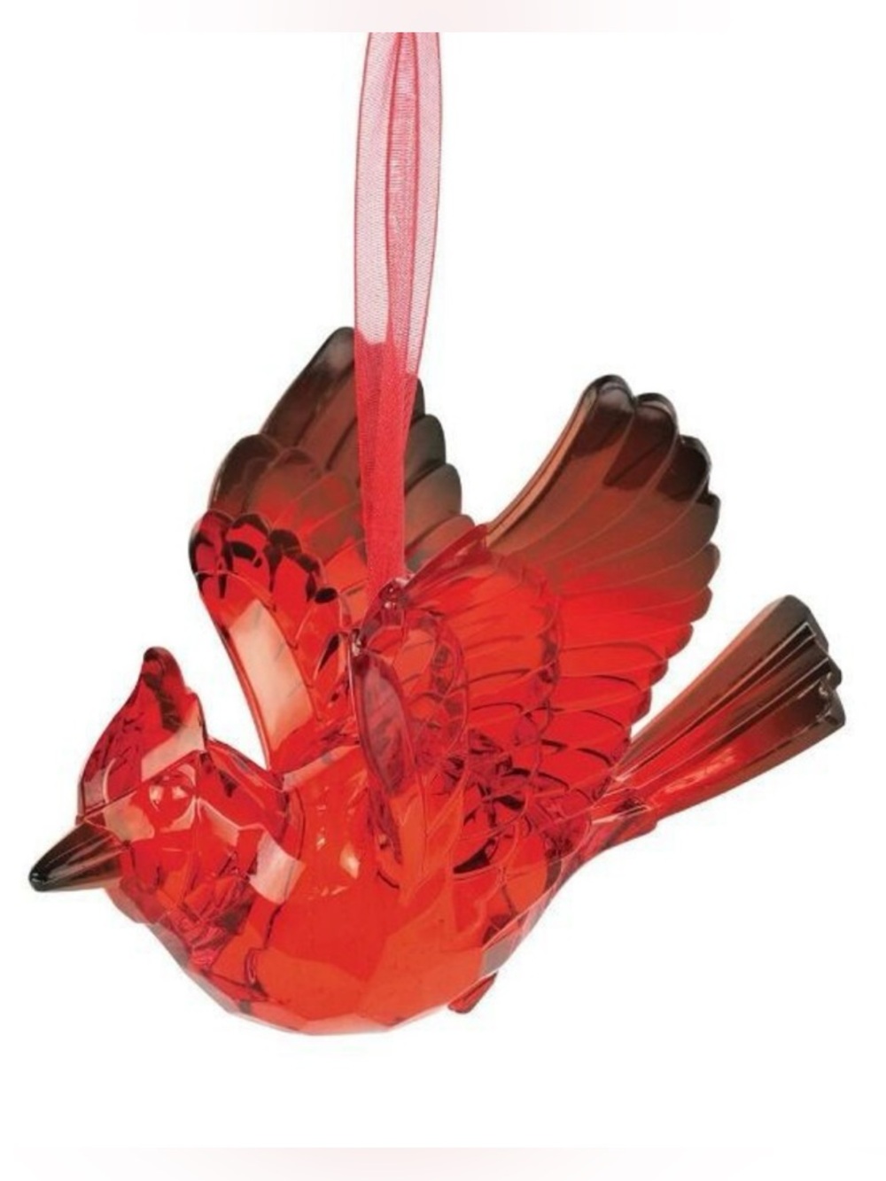 Acrylic Cardinal Remembrance Ornament - Always Near NWOT